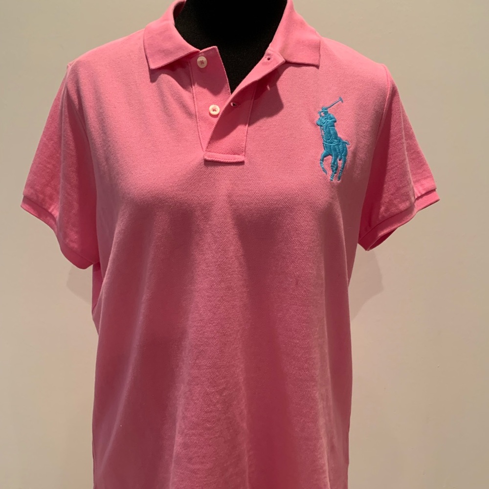 RALPH LAUREN POLO, pink, szXL